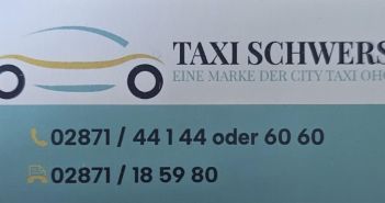 City Taxi OHG übernimmt ab 1. Juni Taxi Schwers (Foto: Homepage Taxi Schwers)