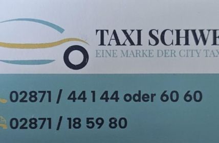City Taxi OHG übernimmt ab 1. Juni Taxi Schwers (Foto: Homepage Taxi Schwers)